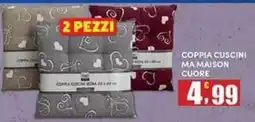 Maury's Coppia cuscini Ma Maison Cuore offerta