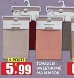 Maury's Tovaglia SweetHome Ma Maison offerta