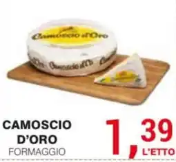 Supermercati Spesa Mia Camoscio d'Oro Formaggio offerta