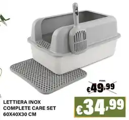 Zoomiguana Lettiera Inox Complete Care Set offerta
