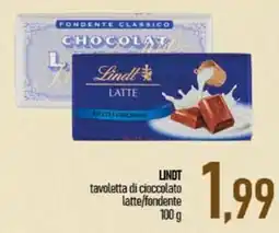 Ciro Amodio Lindt tavolaletta di cioccolato latte/fondente offerta