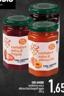 Ciro Amodio Ciro Amodio confettura extra albicocche/ciliegie/fragole offerta