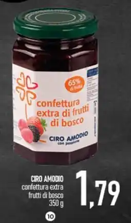 Ciro Amodio Ciro Amodio confettura extra frutti di bosco offerta
