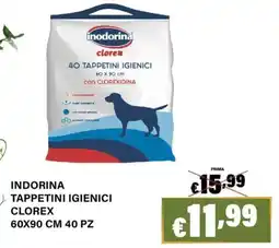 Zoomiguana Indorina tappetini igienici clorex offerta