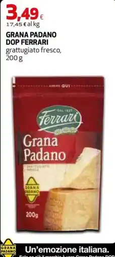 Extracoop Grana Padano DOP Ferrari offerta