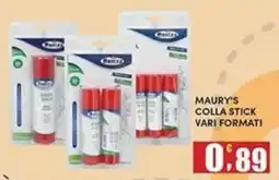 Maury's Maury's colla stick offerta