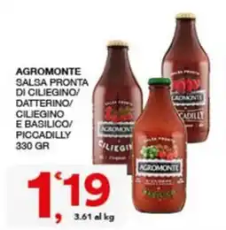 Quick Sisa Salsa pronta Agromonte offerta