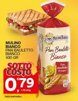 Quick Sisa Mulino Bianco Pan Bauletto Bianco offerta