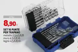 Extracoop Set 16 punte per trapano offerta