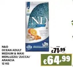 Zoomiguana N&D Ocean Adult Medium & Maxi offerta