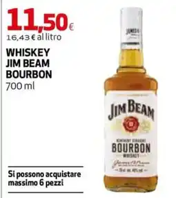 Extracoop Whiskey Jim Beam Bourbon offerta