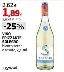 Extracoop Vino frizzante Solegro offerta