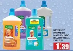 Maury's Detersivo pavimenti MastroLindo offerta