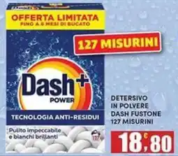 Maury's Detergente Dash+ Power offerta
