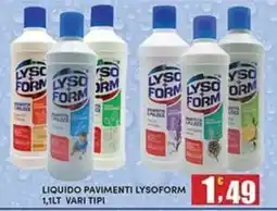 Maury's Liquido pavimenti Lysoform offerta
