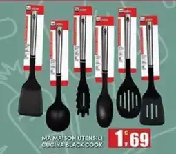 Maury's Ma Maison utensili cucina black cook offerta