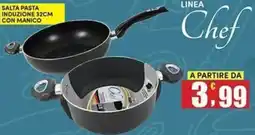 Maury's Salta pasta induzione 32cm con manico offerta