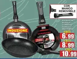 Maury's Ma Maison padella command manico removibile offerta