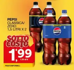 Quick Sisa Pepsi Classica/Zero offerta