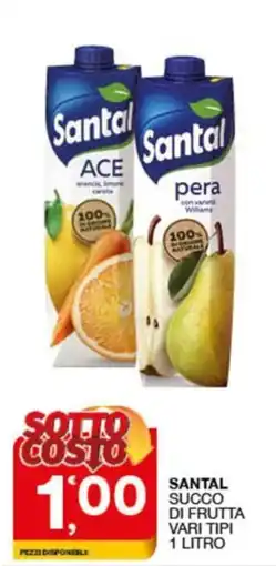 Quick Sisa Santal succo di frutta offerta
