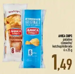 Ciro Amodio Amica chips patatine classiche offerta