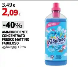 Extracoop Ammorbidente concentrato fresco mattino Fabuloso offerta