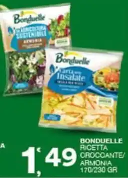 Quick Sisa Bonduelle Ricetta Croccante/Armonia offerta