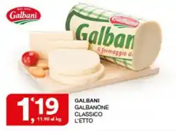 Quick Sisa Galbani Galbanone Classico offerta