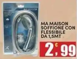 Maury's Ma Maison soffione con flessibile offerta