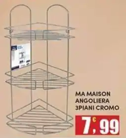Maury's Ma Maison angoliera 3 piani cromo offerta