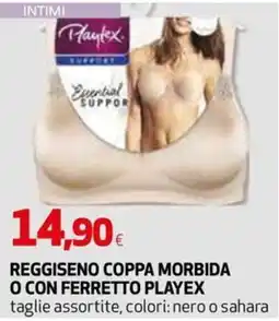 Extracoop Reggiseno coppa morbida o con ferretto Playex offerta
