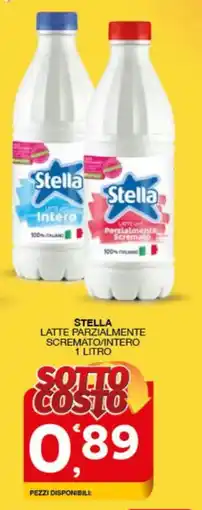 Quick Sisa Stella latte parzialmente scremato/intero offerta