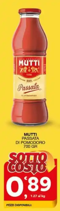 Mutti passata di pomodoro