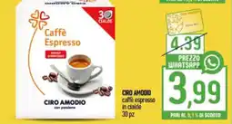 Ciro Amodio Cirio Amodio Caffè espresso in cialde offerta