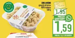 Ciro Amodio Cirio Amodio Gnocchi di farina offerta