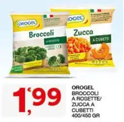 Quick Sisa Orogel broccoli a rosette/zucca a cubetti offerta