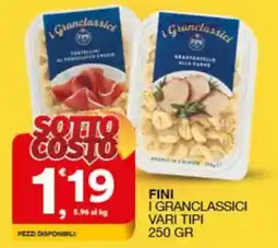 Quick Sisa Finì I Granclassici offerta