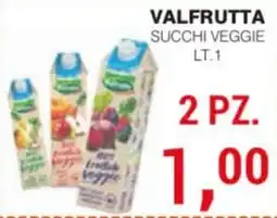Supermercati Spesa Mia Valfrutta succhi veggie offerta
