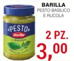 Supermercati Spesa Mia Pesto basilico e rucola Barilla offerta