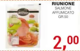 Supermercati Spesa Mia Salmone affumicato Riunione offerta