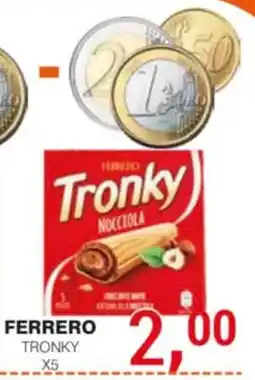 Supermercati Spesa Mia Ferrero Tronky Nocciola offerta