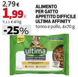 Extracoop Ultima ultima Affinity tonno e pollo offerta