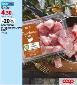 Extracoop Bocconcini di fesa di tacchino Coop offerta