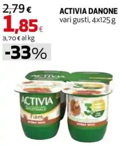Extracoop Activia Danone offerta