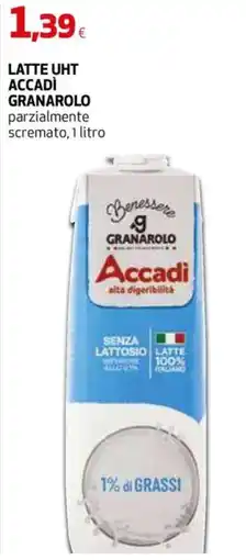 Extracoop Latte UHT Accadi Granarolo offerta