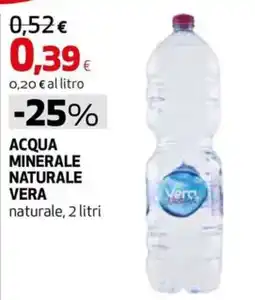 Extracoop Acqua minerale naturale vera offerta