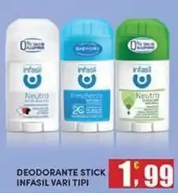 Maury's Deodorante stick infasil vari tipi offerta