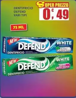 Maury's Dentifricio Defend offerta