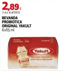 Extracoop Bevanda probiotica original yakult offerta