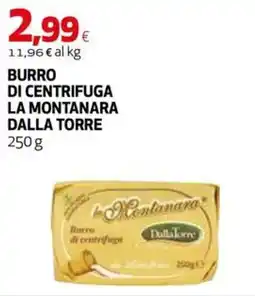 Extracoop Burro di centrifuga Dalla Torre offerta